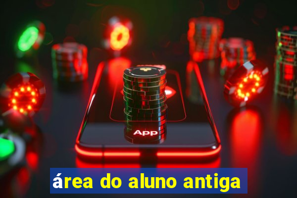 área do aluno antiga